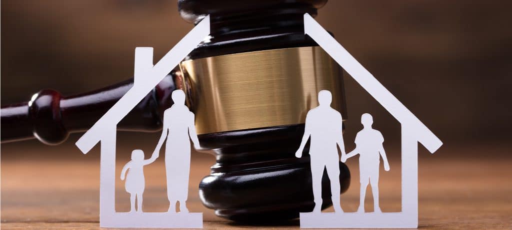Family divided by parenting consent order