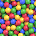 colourful ball pit